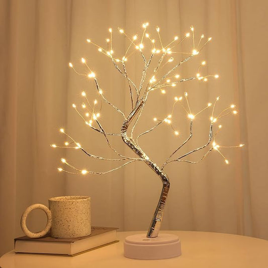 Desk tree lamp